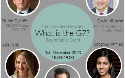 David Miliband and Sir Jon Cunliffe Join Us at Our ‘What is the G7?’ Roundtable Event